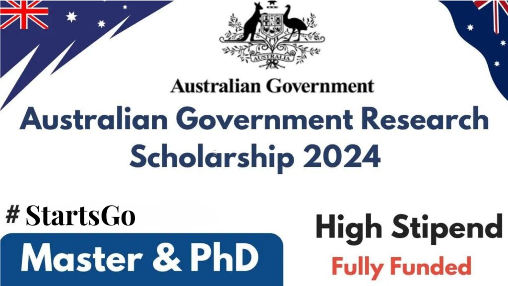 Fully Funded Australian Government Research Scholarship for 2024