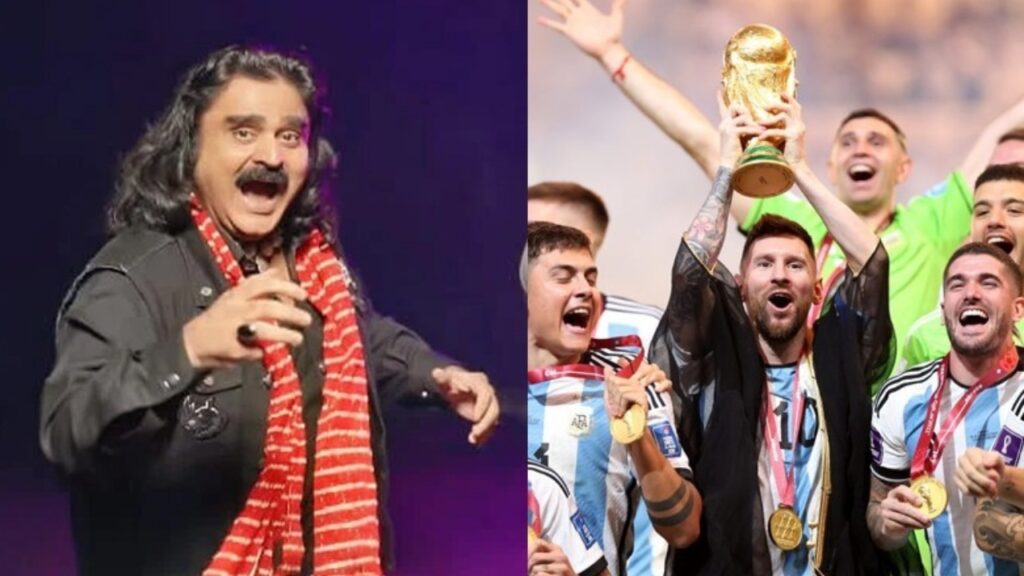 FIFA included Arif Lohar’s hit song on Lionel Messi’s birthday