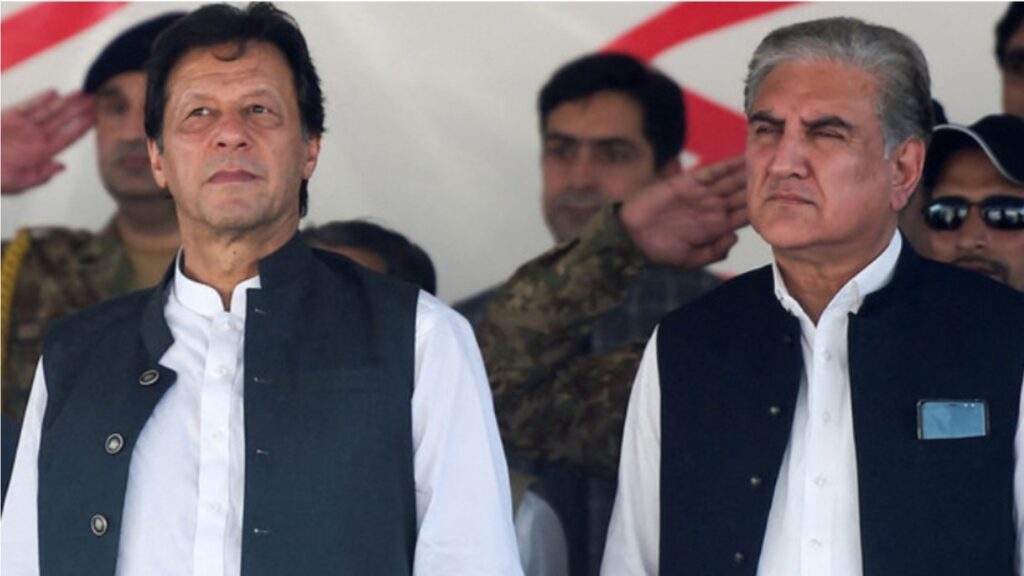 Imran Khan, Shah Mahmood and other individuals have been cleared of charges in the case related to their protest at the Election Commission of Pakistan (ECP)